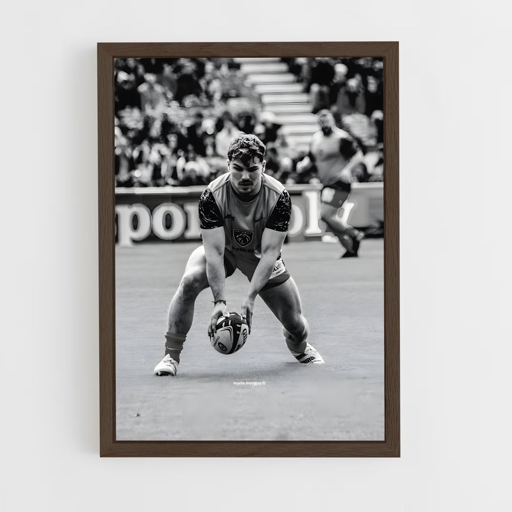 Poster Antoine dupont passer – affiche Rugby (vue 5)